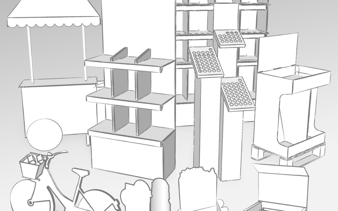 Producción diferentes tipos de PLV de venta en Barcelona