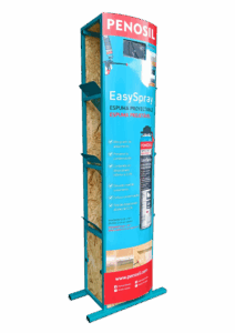 Floorstand metálico. Uno de los tipos de PLV destacados